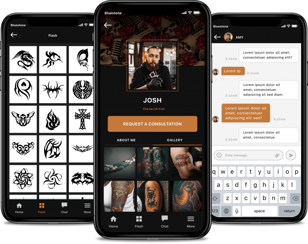 Tattoo Shop Apps - Bluestone Apps